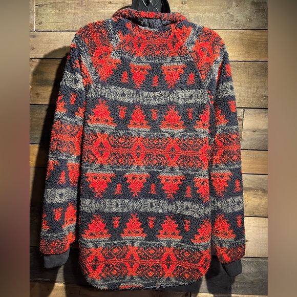 Pattern Half Zip Sweater - Picture 3 of 3